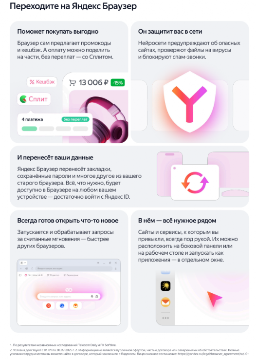 Яндекс. Браузер - 2 страница